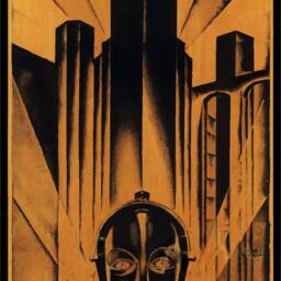 Metropolis Wooden Poster, Fanart High Quality Cinema Poster On Wood For Movie Lover, Unique Gifts Film Poster, Large Wall Art - thumbnail 2