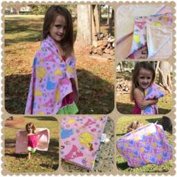 Personalized Flannel Baby Blanket Custom Cotton Crib Blanket - 34x40 - thumbnail 2