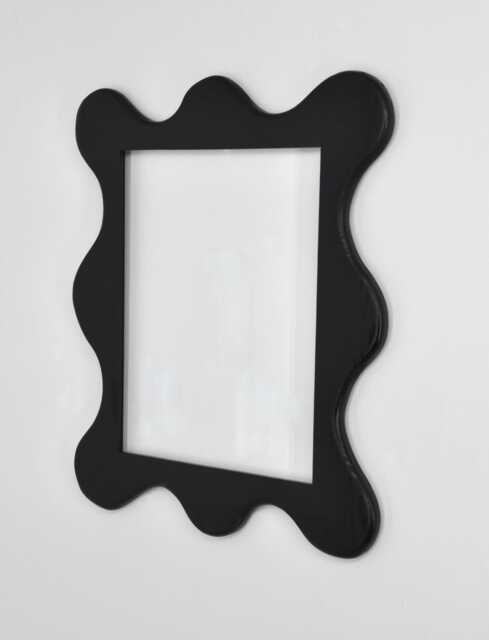 11x14 Funky Picture Frame With Acrylic Glass Backing & Mounting Hardware in Any Color, Scalloped - image 1