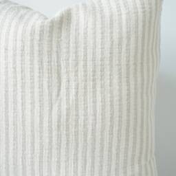 Neutral Tribal Hemp Hand Woven Natural Dye Color Hmong Lumbar Pillow Cover - thumbnail 3