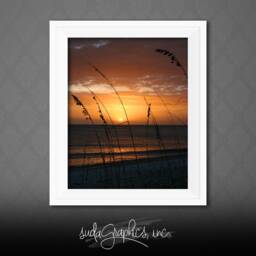 Printable Wall Art Sunset Print #sdb01, Beach Decor, Photo, Art, Photo - thumbnail 3