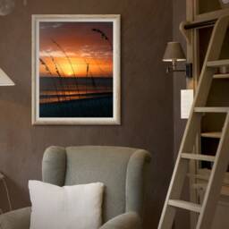 Printable Wall Art Sunset Print #sdb01, Beach Decor, Photo, Art, Photo - thumbnail 2