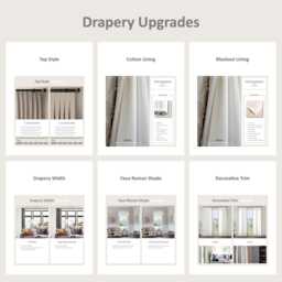 Macbeth 4 Colors Watercolor Ash Floral Flower Linen Blend Curtain, Valance Extra Width, Pleated, Lined Drapery Panel Offered As Upgrades - thumbnail 4