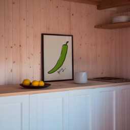 Spicy Unframed Print - Chilli Food Poster Art Kitchen Wall Prints Decor Fun Gifts Housewarming - thumbnail 2