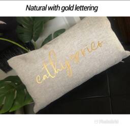 "Spoil Your Wife/Husband/Partner With The Perfect Couples Pillow For 2nd Wedding Anniversary ""Cotton" - thumbnail 3