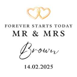 Couple Wedding Day Candle Gift Set Box Mr & Mrs Gifts Present Card W - thumbnail 4