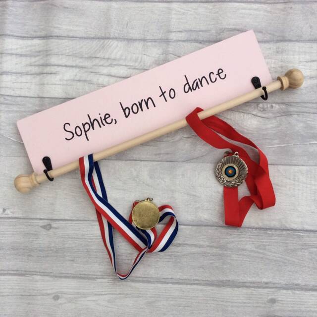 Personalised Sport Medal Hanger - A Great Place To Display Those Sporting Achievements - image 1