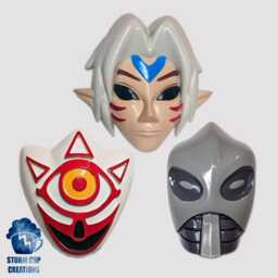 Legend Of Zelda Majoras Sacred Power Mini Wall Mask Set - thumbnail 1
