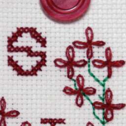 Small Cross Stitch Wall Hanging - thumbnail 3