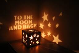 Gift Ideas For Women, Birthday Her Him, Romantic Womens Gift, Girlfriend Personalized Light Up Message Box Wife - thumbnail 1
