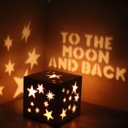 Gift Ideas For Women, Birthday Her Him, Romantic Womens Gift, Girlfriend Personalized Light Up Message Box Wife - thumbnail 2