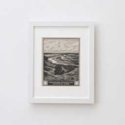 Theodore Roosevelt National Park Lithograph Style Print - Vintage North Dakota Archival Matte Fine Art Print. Wind Canyon Trail. Travel Gift - thumbnail 3