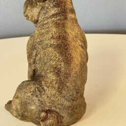 French Bulldog Sculpture - Bronze Effect Frenchie Ornament - thumbnail 4