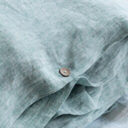 stonewashed Linen Duvet Cover - Custom Sizes Available Queen, King, Double Bedding 1 - thumbnail 2