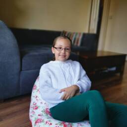 Rosali White Rose Children's Beanbag - thumbnail 2