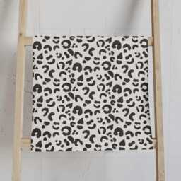 Hand Towel, Leopard Print, Chocolate Cream, Safari Bathroom Decor, Animal Print Towels, Cheetah Kitchen Tea Dish Towel