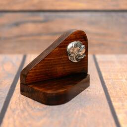 French Mastiff - Wooden Candlestick With Dog, Souvenir, Decoration, Limited Edition, Collection - thumbnail 3