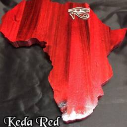 Custom Wood Work/ Africa Wall Plaque/Wood Decor/Wood Art/African Decor/African Art/Black Art/Handmade Art/Keda Dye/ - thumbnail 3