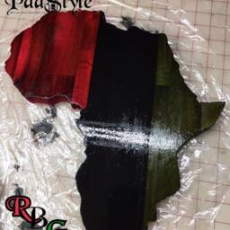 Custom Wood Work/ Africa Wall Plaque/Wood Decor/Wood Art/African Decor/African Art/Black Art/Handmade Art/Keda Dye/ - thumbnail 4