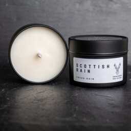 Scottish Rain Soy Candle Scottish Gift Petrichor Artisan Luxury Home Fragrance Made in Scotland - thumbnail 3