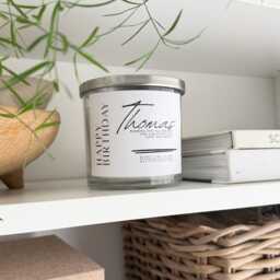 Personalised Dad Candle/ Custom/ Gift For Father's Day & Birthdays/ Luxury Scented With Lid/ - thumbnail 4