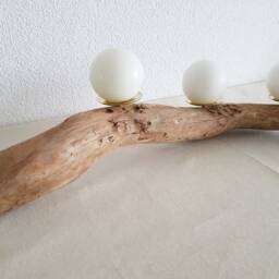 Driftwood Advent Candle Holder 4-Flame - thumbnail 2