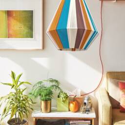 Kythira-4700 Handmade Colorful Cotton Yarn Pendant Lampshade - thumbnail 2