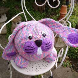 Large Chubby Bunny Cushion - thumbnail 3