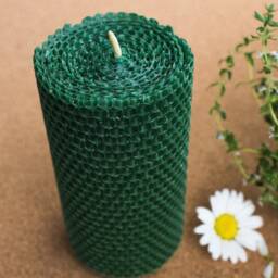 Pure Honeycomb Beeswax Candles. Handmade, Handrolled. 100% Beeswax - thumbnail 3