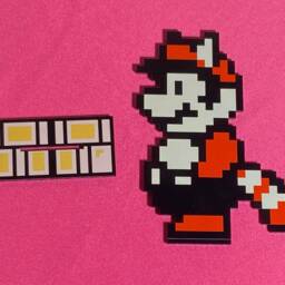 Super Mario Bros 3 Video Game Sprites - Nintendo Inspired Art - thumbnail 4
