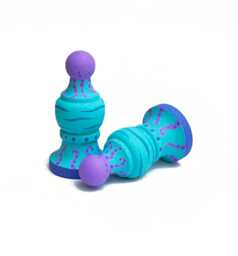 Finials - Pair Of Custom Hand Painted For Curtain Rod Sea Creatures Octopus Ocean Animal Or Any Theme