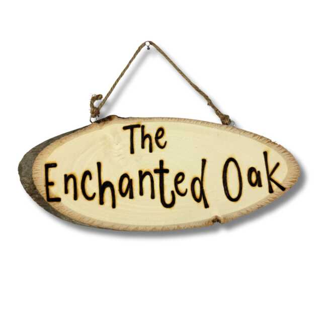 Personalised Garden/Greenhouse Hot Tub Decking Patio Wooden Hanging Plaque Sign - Custom Engraved - image 1