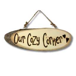 Personalised Garden/Greenhouse Hot Tub Decking Patio Wooden Hanging Plaque Sign - Custom Engraved - thumbnail 2
