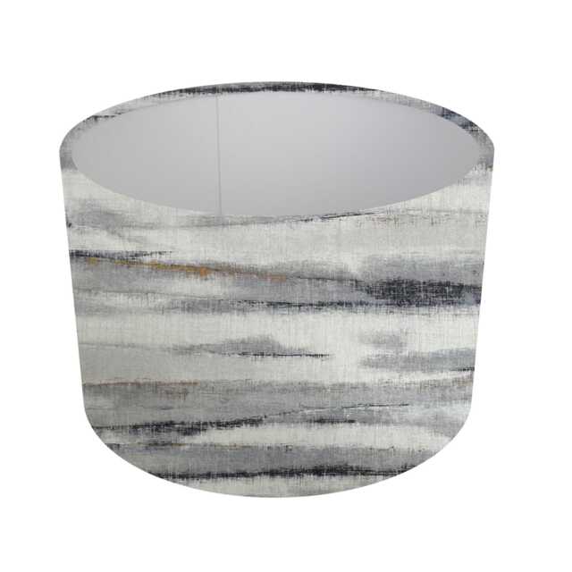 Handmade Shadow Slate Lampshade, Abstract Watercolour Pattern - image 1