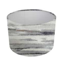 Handmade Shadow Slate Lampshade, Abstract Watercolour Pattern - thumbnail 1