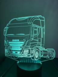 Truck Personalised Smart App Control Night Light Bluetooth, Music, 7&16M Colour Mobile App , Gift Led Lamp - thumbnail 1