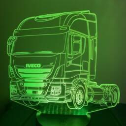 Truck Personalised Smart App Control Night Light Bluetooth, Music, 7&16M Colour Mobile App , Gift Led Lamp - thumbnail 4