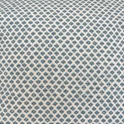 Cushions Made in Fermoie Marden Luxury Designer Decorative Blue Cream Cotton Cushion Pillow Throw Cover - thumbnail 3