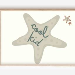 Ocean Themed Prints For A Nursery, Bedroom Or Playroom. Cute Beach & Whale Wall Art - Prints Only - thumbnail 3