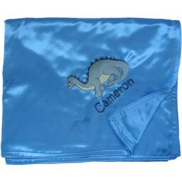 Satin Baby Blanket - Embroidered & Personalized To Your Specifications