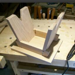 Oak Step Stool, Furniture - thumbnail 2