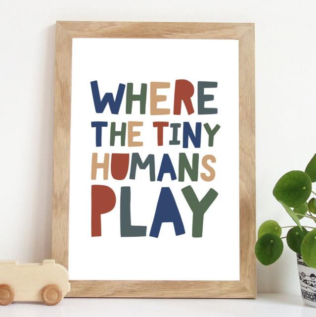 Playroom Print, Boys Nursery Prints, Wall Art, Quotes, Bedroom Decor, Prints - image 1