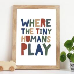 Playroom Print, Boys Nursery Prints, Wall Art, Quotes, Bedroom Decor, Prints - thumbnail 1