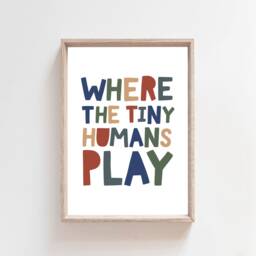 Playroom Print, Boys Nursery Prints, Wall Art, Quotes, Bedroom Decor, Prints - thumbnail 3