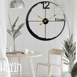 60cm - 23.6 Inches Super Silent Minimalist Modern To Classic Wall Clock, Handmade - thumbnail 3