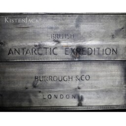 "Chest, Wooden Box, Cargo Bench, Coffee Table ""Antarctic" - thumbnail 2