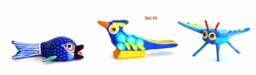 Set Of 3 Small Alebrijes Similar Color - thumbnail 1