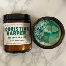 Christian Harper Candle - Twisted Lies Luxury Bookish Romance Book Gift - thumbnail 2