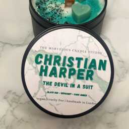 Christian Harper Candle - Twisted Lies Luxury Bookish Romance Book Gift - thumbnail 3