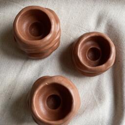 Forma I - Concrete Candle Holder - Decorative Candlestick Sculptural Decor Tealight - thumbnail 3